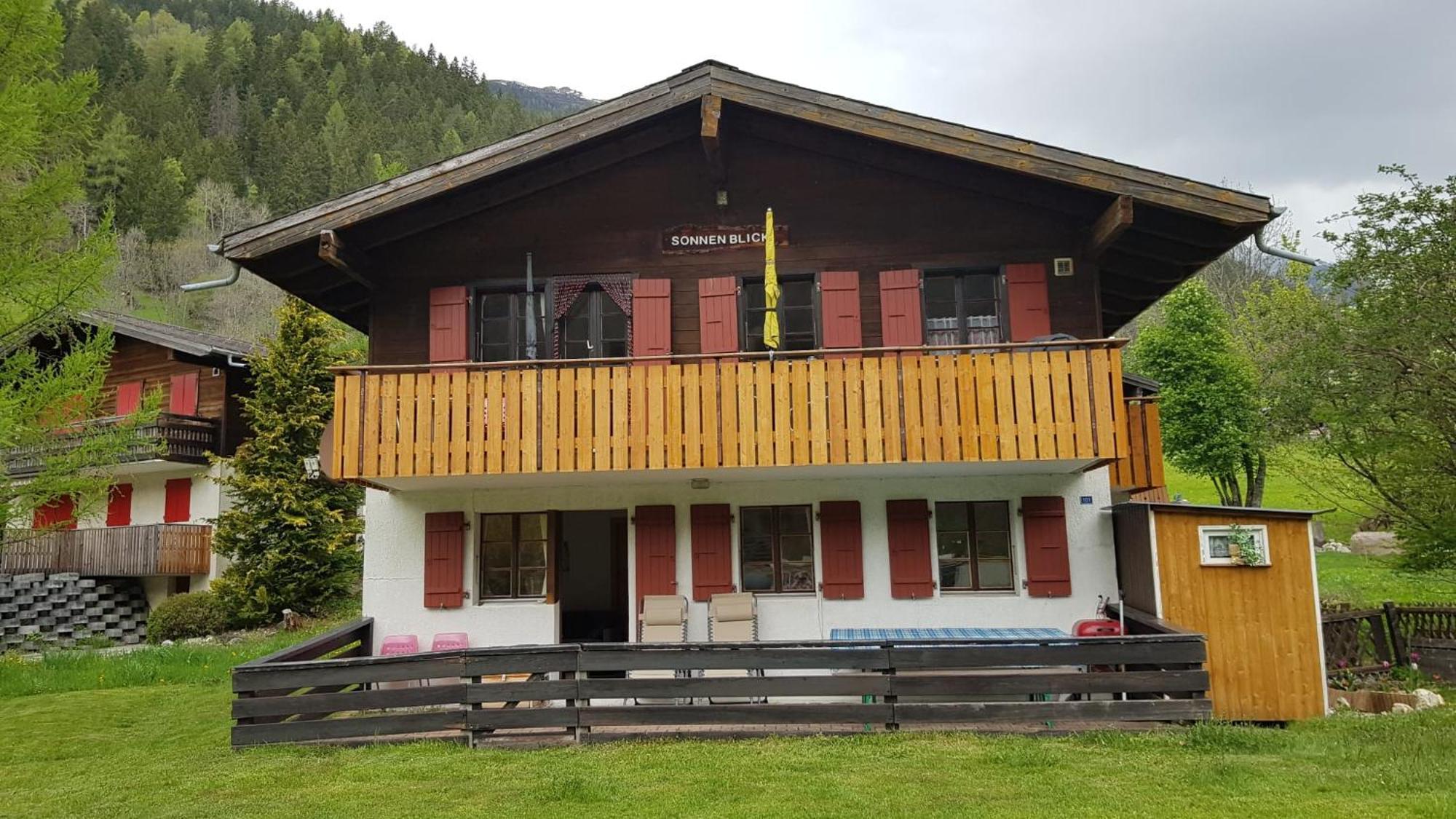 Chalet Sonnenblick Apartment Fiesch Exterior photo